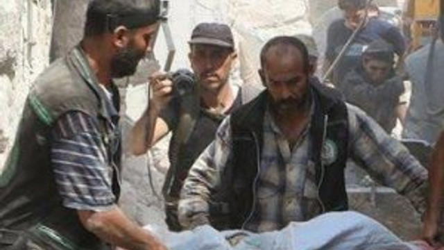 Rus uçakları bomba yağdırdı: Çok sayıda ölü var