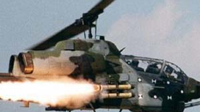 3 bombalı araç helikopterle imha edildi