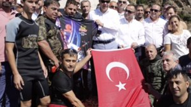 Konyaaltı’nda deniz temizliği yapıldı