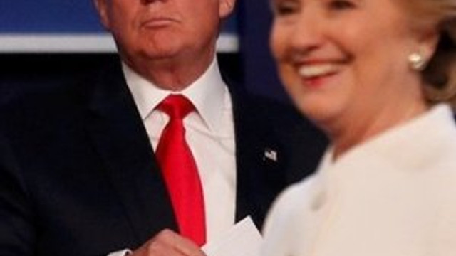 Clinton ile Trump son kez kozlarını paylaştı