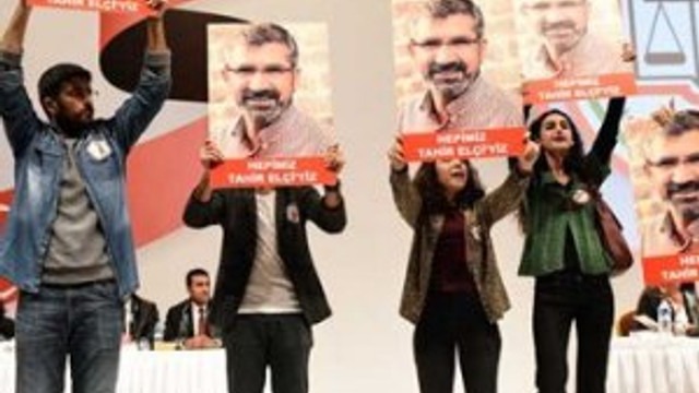 İstanbul Barosu seçiminde Tahir Elçi protestosu