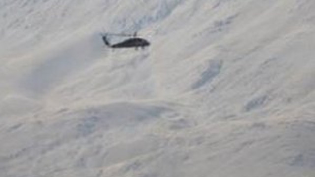 Bomba yüklü araç helikopterle havaya uçuruldu !