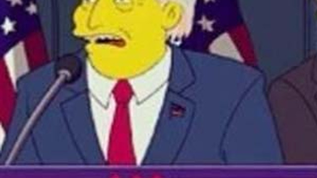 Simpsonlar dizisinde Trump tahmini !