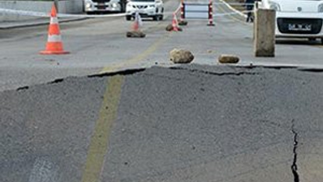 Bodrum'da içme suyu hattında patlama !