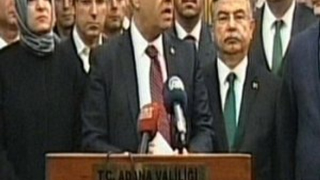 Adana faciasındaki kilitli merdivene yalanlama