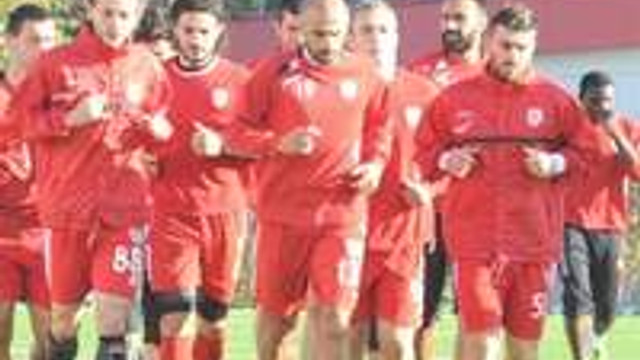 Samsunspor gol çalıştı