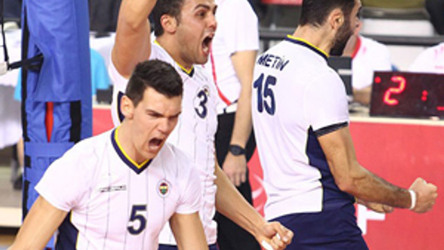 Kupa Voley'de şampiyon Fenerbahçe !