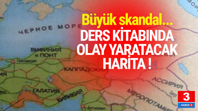 Ders Kitabindaki Turkiye Haritasi Ortaligi Karistirdi Guncel