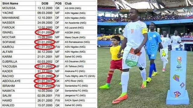 Nijerya u17 takımında skandal !