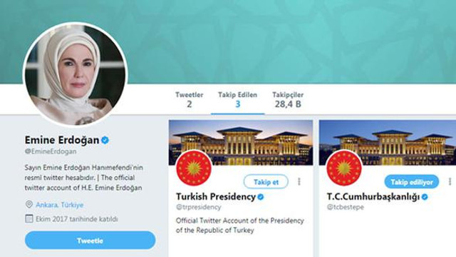 Emine Erdoğan ilk paylaşımını yaptı