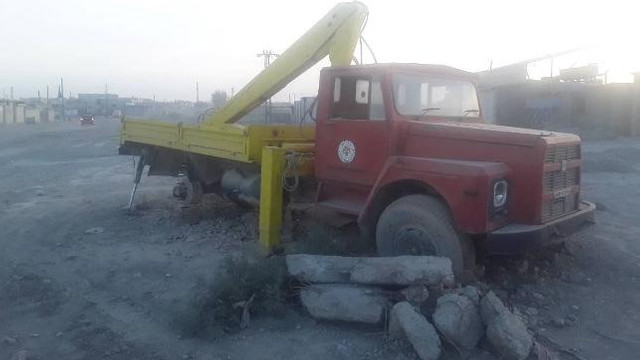 DEAŞ'ın elinde belediyenin eski aracı çıktı