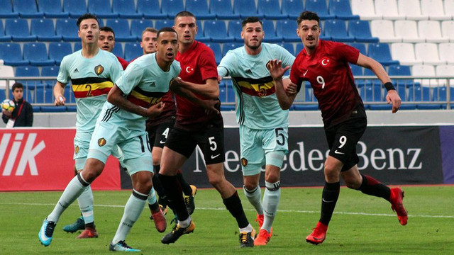 Genç Milliler Belçika'ya boyun eğdi