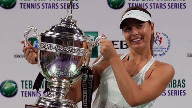 Sharapova: ''Hayallerinizin peşinden koşun''