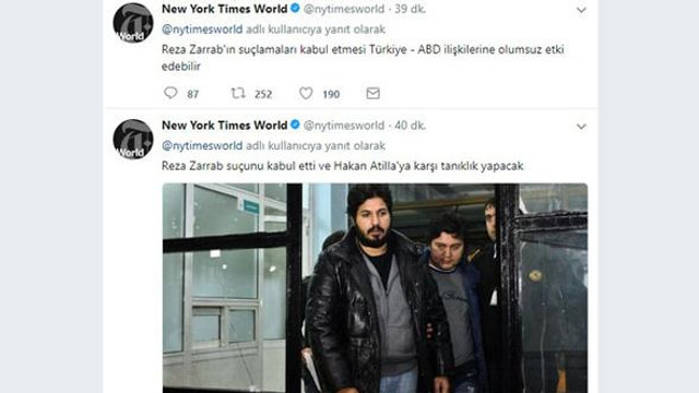 New York Times'ın Türkçe mesajı olay oldu