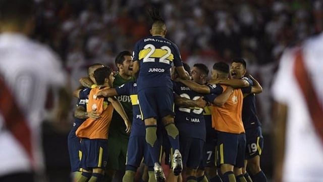Superclasico'nun galibi Boca Juniors