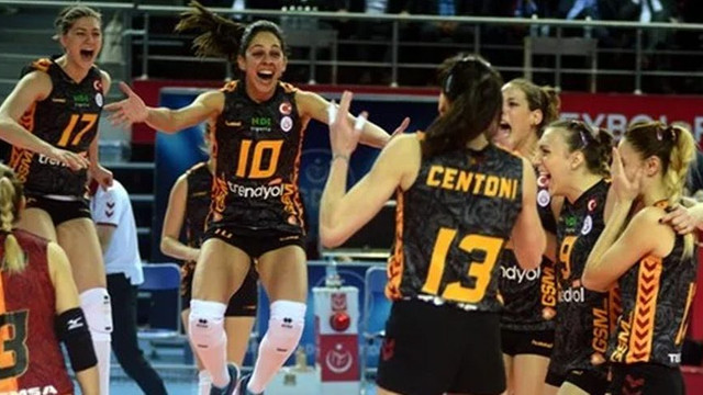 Galatasaray voleybol takımı finalde !