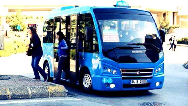 Dolmuş ve minibüslere panik butonu