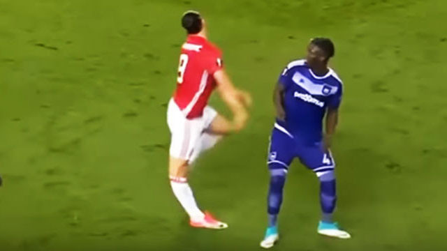 Zlatan Ibrahimovic'in şoke eden görüntüsü