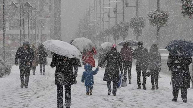 Meteoroloji'den kar uyarısı