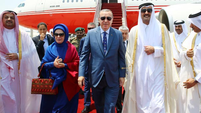 Erdoğan'ın gelişi ülkede gündem oldu