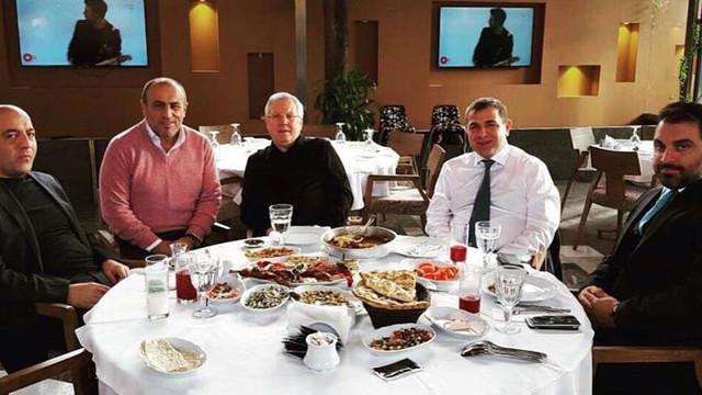 Selahattin Aydoğdu - Aziz Yıldırım fotoğrafı eski çıktı