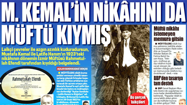 Akit'in bu manşeti olay oldu