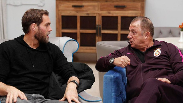 Johan Elmander'den Galatasaray kampına ziyaret !