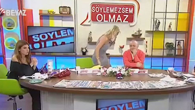 Ece Erken ağlayarak canlı yayını terk etti !