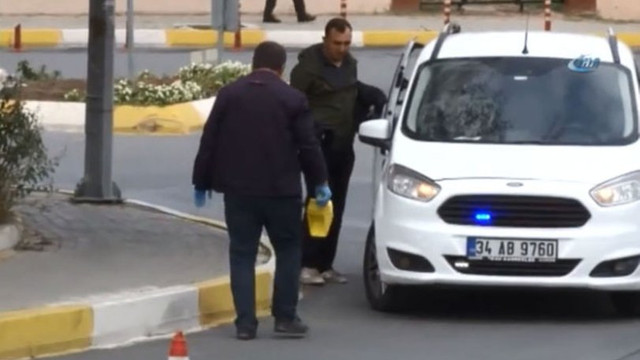 Çocuklarının gözü önünde eşini vurdu