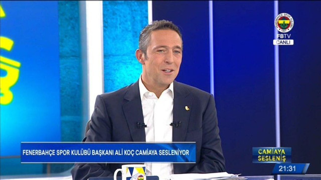 Ali Koç'tan canlı yayında bomba açıklamalar !