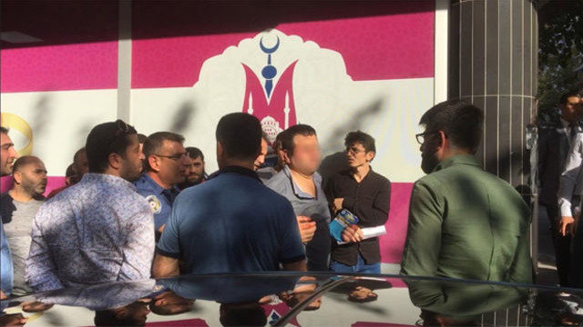 Sokaktaki tacizci esnafa yakalandı