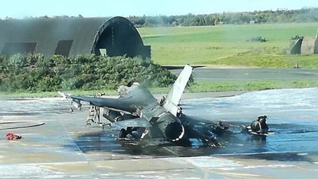 Hava üssünde F-16'ları yanlışlıkla vurdular