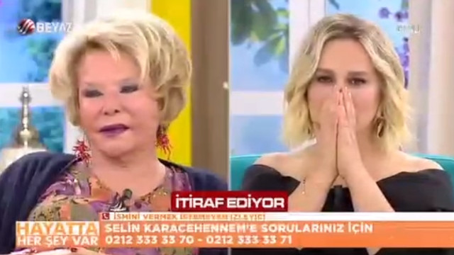 Canlı yayında mide bulandıran itiraf !