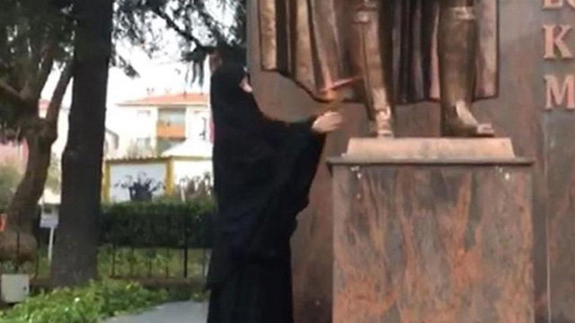 Atatürk büstüne baltayla saldırmıştı, serbest bırakıldı
