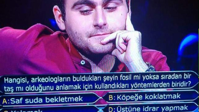 Kim Milyoner Olmak İster'de tepki çeken soru