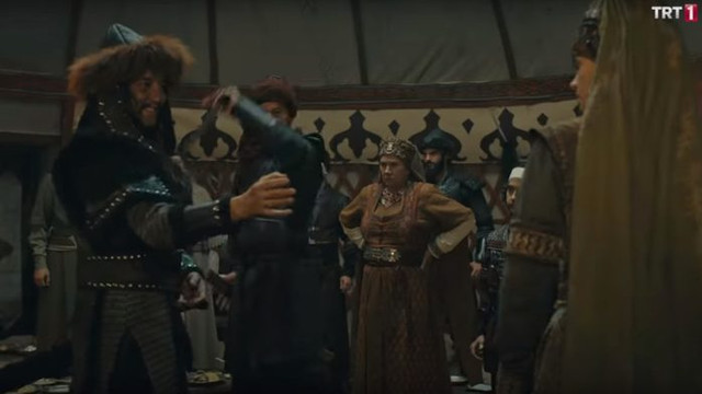 Diriliş'te Ertuğrul'da tüyleri diken diken eden sahne