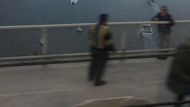 15 Temmuz Şehitler Köprüsü'nde intihar girişimi