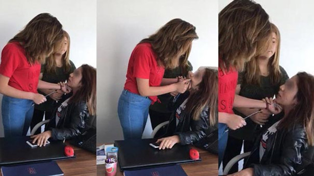 Ofisi basıp darp etmişlerdi