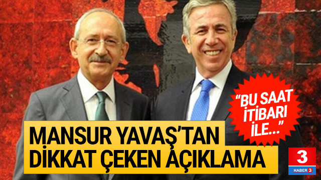 Mansur Yavaş’tan ittifak açıklaması 99