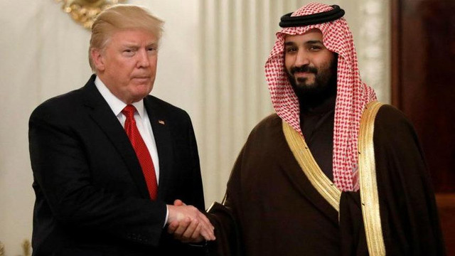 Trump'tan Suudi Arabistan'a Suriye teşekkürü