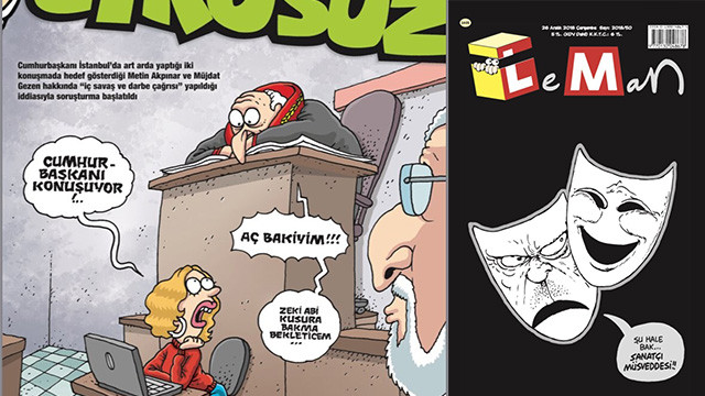Mizah dergilerinden Akpınar ve Gezen kapağı