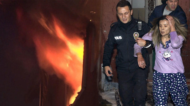 Bayrampaşa'da yangın: 3'ü ağır, 7 yaralı