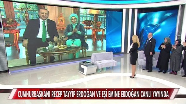 Müge Anlı'nın canlı yayında Cumhurbaşkanı Erdoğan sürprizi