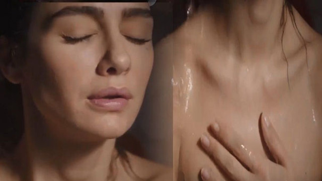 Geceye damga vuran banyo sahnesi !