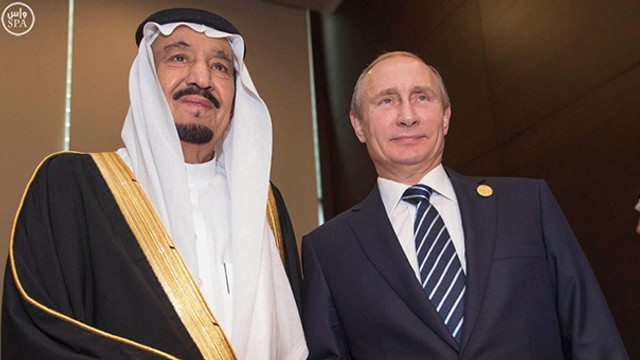 Putin ve Suudi Kral Selman Körfez'i görüştü