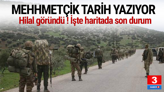 Afrin Harekatinda Son Durum Iste Yeni Harita Guncel