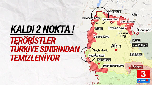 Afrin De Son Durum Pkk Pyd Nin Turkiye Ile Baglantisi Kopuyor Guncel