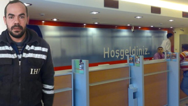 Bankada akıllara durgunluk veren hırsızlık