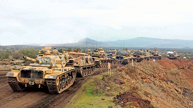 TSK konvoyu o bölgeye ulaştı