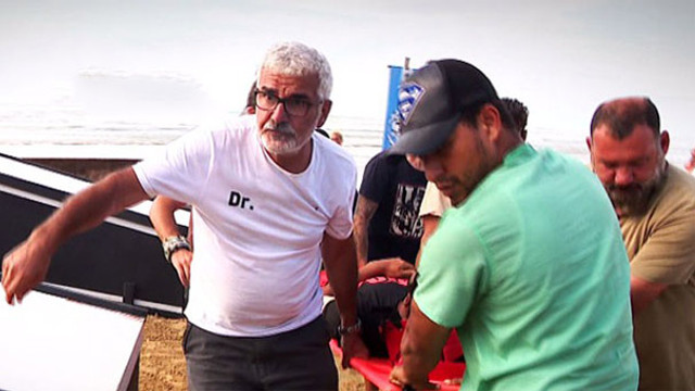 Survivor adasından hastaneye !
